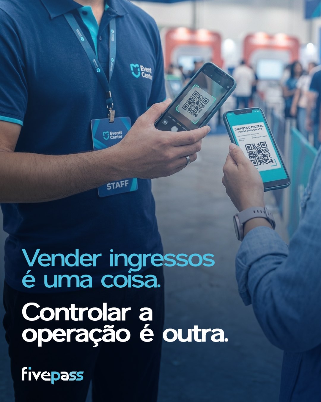Vender ingressos é uma coisa. Controlar a operação é outra.